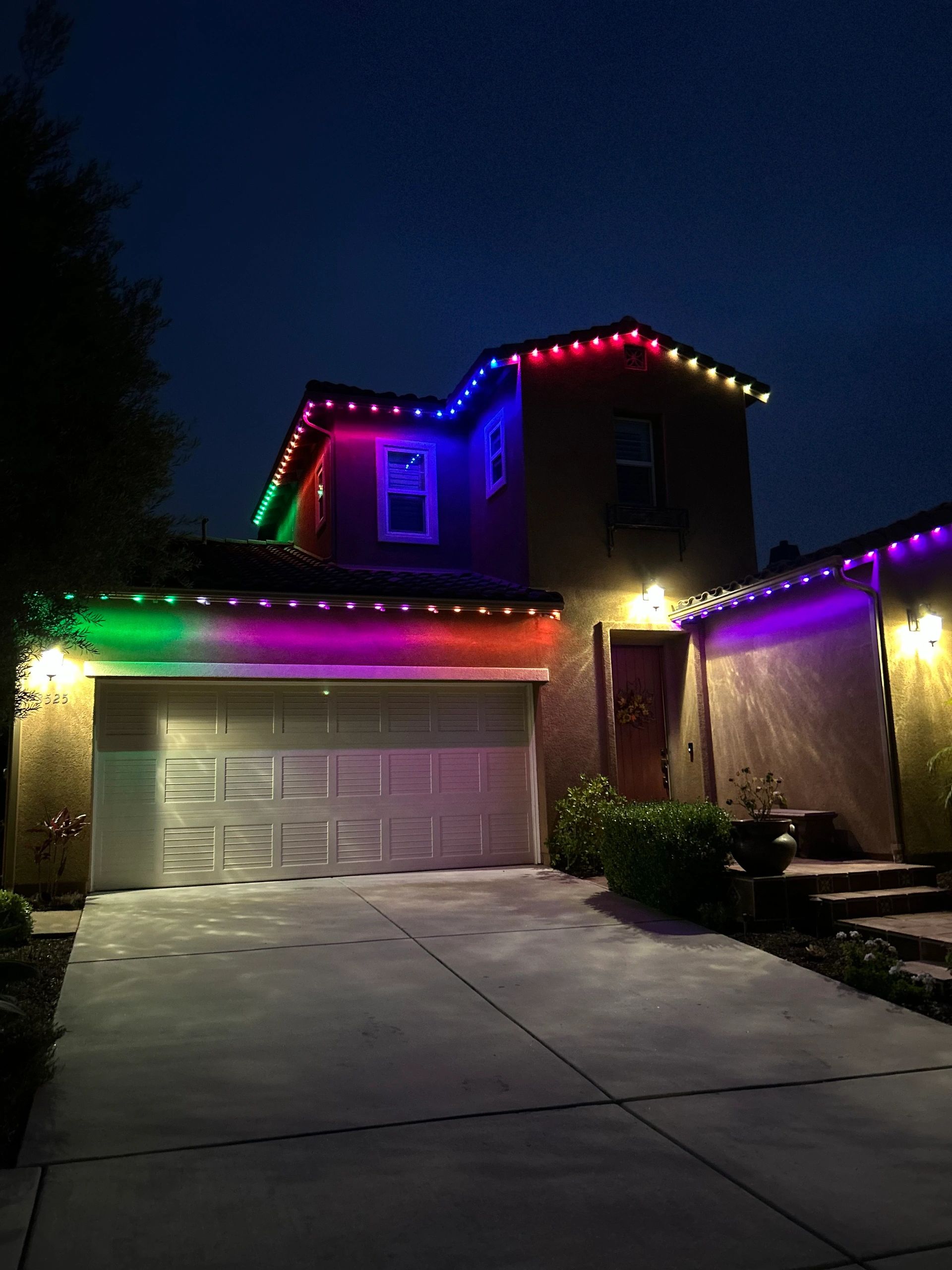 Outdoor event lighting