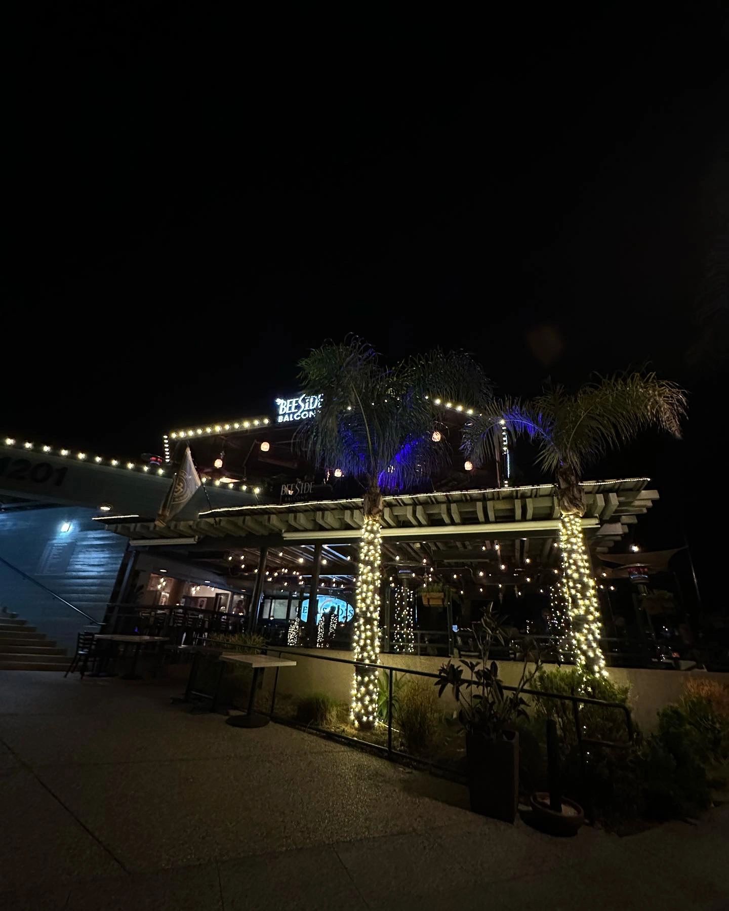 Outdoor lighting project